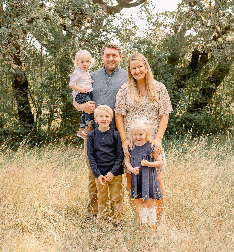 Founder and family portrait